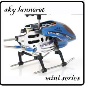 GYRO Metal 3.5Ch Mini Sky Lanneret RC Helicopter 19cm  