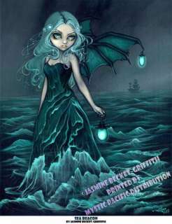Sea Beacon Fairy Jasmine Becket Griffith 8.5X11 Print  