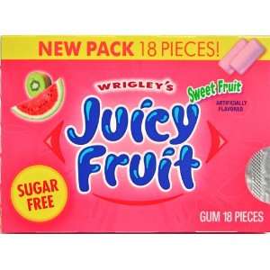 JUICY FRUIT Sugar Free, Sweet Fruit Grocery & Gourmet Food