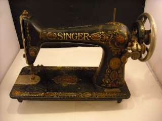 Antique Singer Sewing Machine Model 66 Redeye graphics  