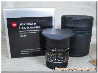   Elmar M 24/3.8 24mm f/3.8 ASPH 6Bit E46 #11648 Brand New for M9 M8 M6