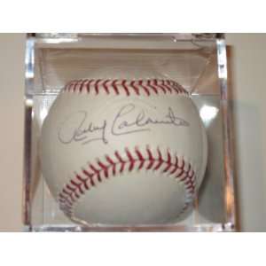  Rocky Colavito Cleveland Indians Signed Autographed 