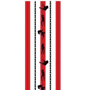    The Paris Exotic Dancer & Pole Wallpaper Pattern