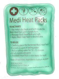 PLUS   1x Small Medi Heat Packs (13.5cm x 9cm) RRP $ 15.00   NOW 