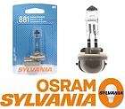 OSRAM SYLVANIA 881/H27 X 2 BULBS 27W FOG/HEAD LAMP REPLACEMENT HALOGEN 