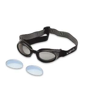 Pacific Coast Sunglasses Airfoil Goggles   Black Frame/Polarized Lens 