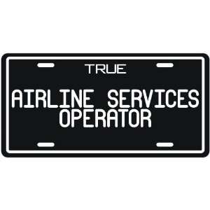  New  True Airline Services Operator  License Plate 
