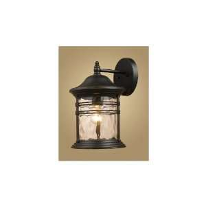  Westmore Lighting Matte Black Traditional Arm Wall Sconce 