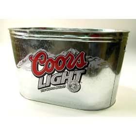  Coors Light Galvanized Large Party Tub