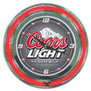  Coors Light 14 inch Neon Wall Clock