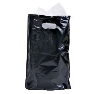  8.75 X 12 Black Plastic Bags Case Pack 5