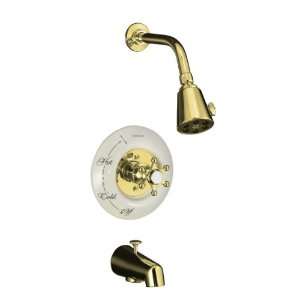  Faucet Trim with Six Prong Handle, Requires Ceramic Dial Plate, Valve