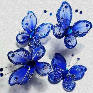 10 0 pcs Stocking Butterfly Wedding Decorations 5cm ♥  ♥ ♥