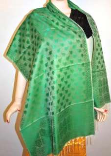 10 Art Silk LONG SCARF STOLE wrap Wholesale lot India  