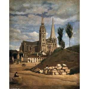  Hand Made Oil Reproduction   Jean Baptiste Corot   40 x 50 