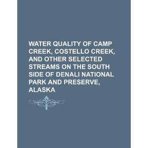  Water quality of Camp Creek, Costello Creek, and other 