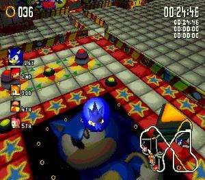 Sonic R PC CD popular Hedgehog character racing speed flying arcade 