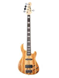Stellah SJB 750 5 String Jazz Electric Bass Guitar (Spalted Maple Top 