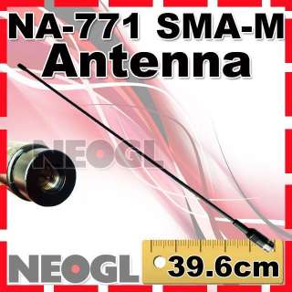 Nagoya NA 771 SMA M Male dual band antenna UV 3R UV 100  
