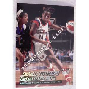  2000 01 Ultra WNBA Promo 1 Cynthia Cooper (Basketball 