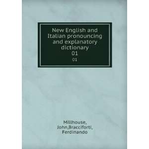  New English and Italian pronouncing and explanatory dictionary 