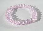Simply stunning, Glass Crystal bracelet Baby Pink