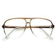   Optical Tear Drop Fade Clear Lens Reading RX Eyewear Glasses 8100