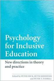 Psychology for Inclusive Education New Directions in Theory and 