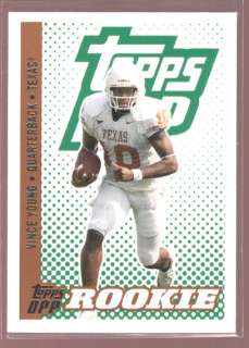 VINCE YOUNG 2007 TOPPS DPP CLASS OF 2006 NO AU $8  