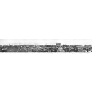  PANORAMA OF HARTFORD CONNECTICUT 1913 