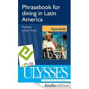 Phrasebook for dining in Latin America (Italian Edition) Claude 