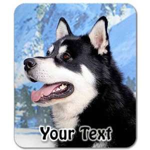  Alaskan Malamute Personalized Mouse Pad Electronics