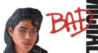 Michael Jackson bust made from Life Mask Bad, Thriller  