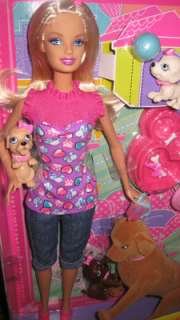 Barbie Taffy & Puppies Target Exclusive   Puppy Wets   Barbie With 