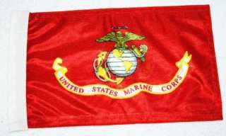 USMC US Marine Corps FLAG 8x13 2Sided Semper Fi +Bonus  