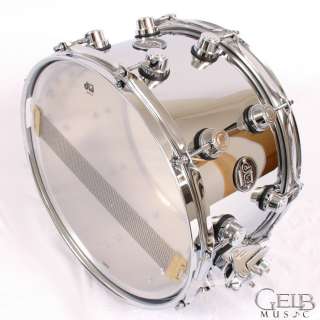 DW 8x14 Performance Series Chrome over Steel Snare w/ Chrome Hardware 