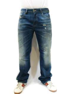 NWT DIESEL Made in Italy Mens Vintage Straight Jeans Larkee   Relaxed 