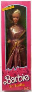 FOREIGN BARBIE IN INDIA #9910 NRFB MINT MADE IN INDIA  