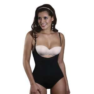  Vedette Under Bust Body Suit with Latex Front Thong Style Beauty