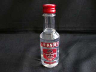 SMIRNOFF Vodka MINI, 50ml Sealed Collectible  