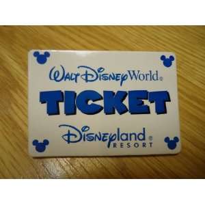  Potato Head DISNEY World & Disneyland Resort Ticket Replacement Part