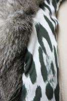 Alberto Makali Grey Faux Fur Vest Size S M L XL New NWT Designer 