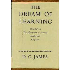 The Dream of Learning An Essay on The Advancement of Learning, Hamlet 