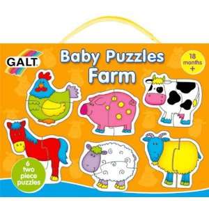 Galt Baby Puzzles Farm Baby