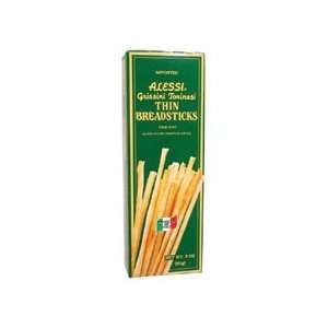 Alessi Thin Breadsticks, 3 Oz (Pack of 12)  Grocery 