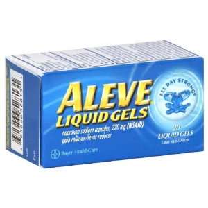  Aleve Liquid Gel, 20 Count
