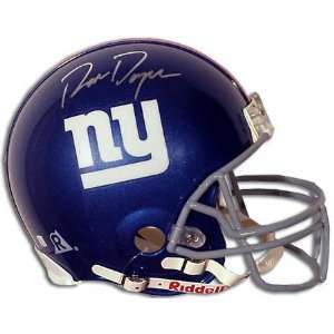  Ron Dayne New York Giants Autographed Pro Helmet Sports 
