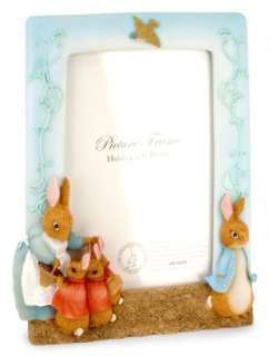    Peter Rabbit Sculpted Resin Picture Frame 4 x 6 by 