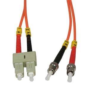  SF Cable, 0.3m ST SC Duplex Multimode 62.5/125 Fiber Cable 
