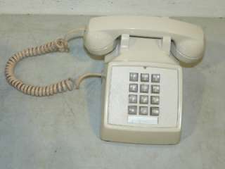 Vintage Western Electric Bell Touch Tone BEIGE Retro Phone Built Like 